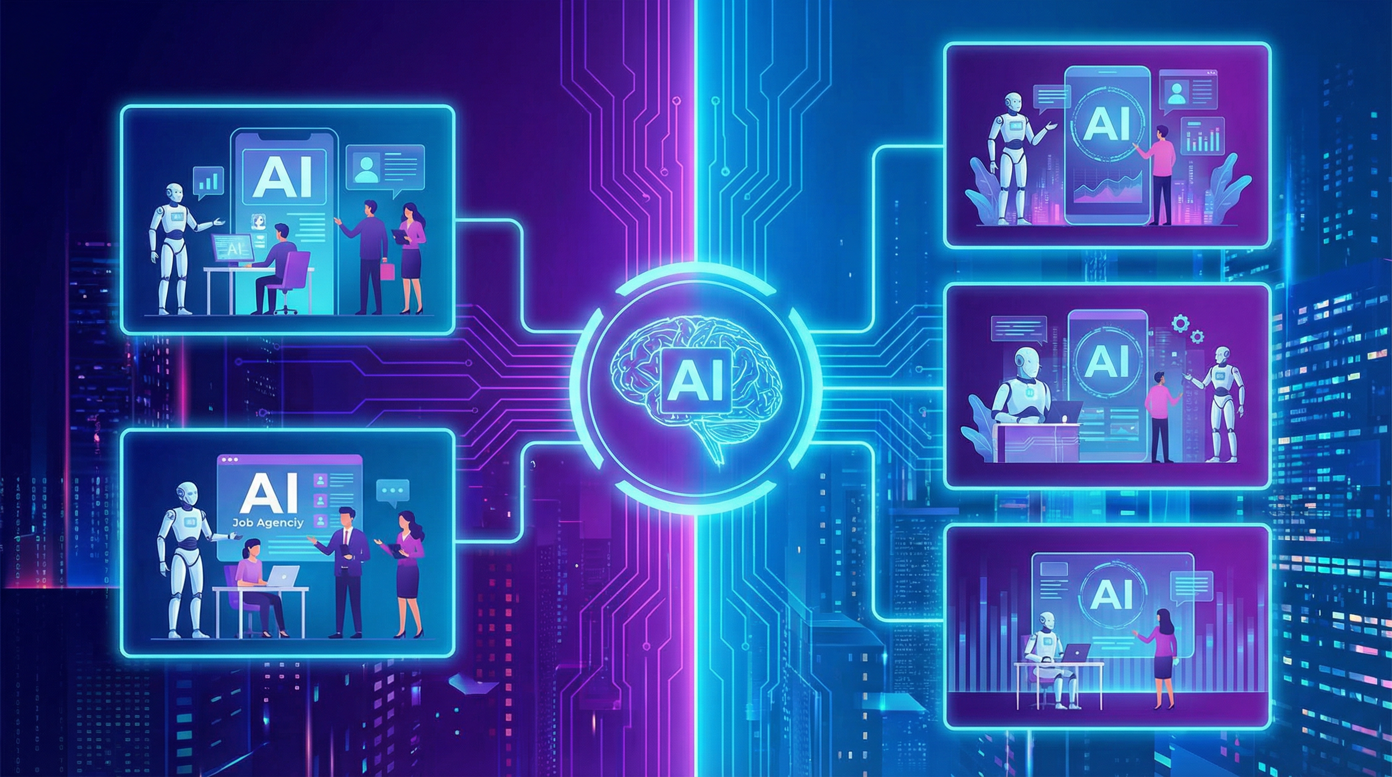 AI 求职机构横评配图