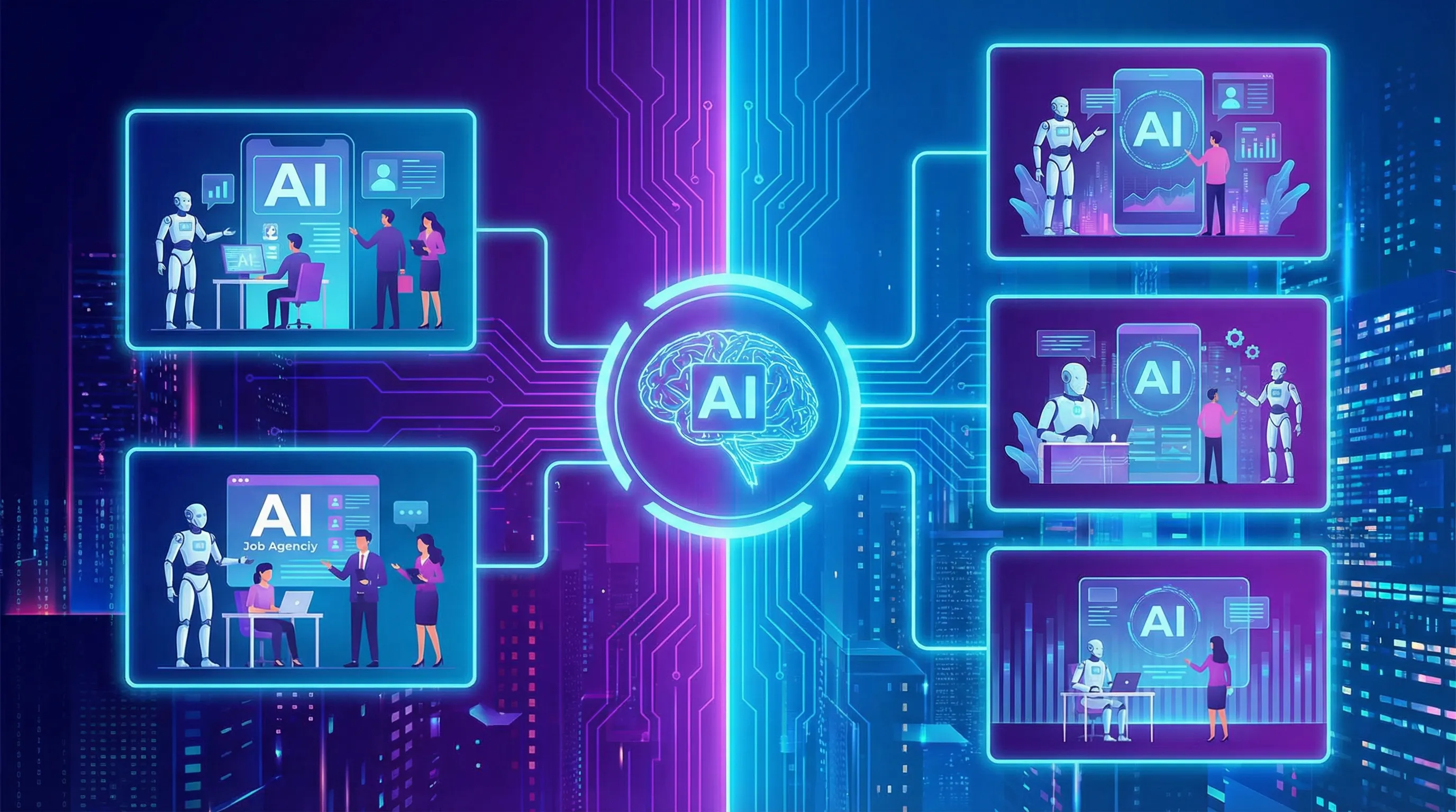 AI 求职机构横评配图